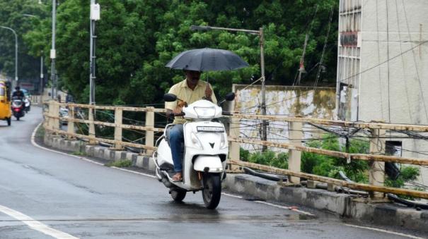 chance of moderate rain in Chennai for 2 days