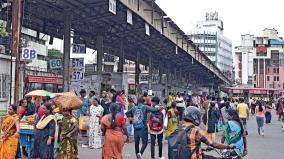 bus-stand-without-facilities-chennai-broadway