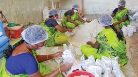 women-making-bio-fertilizers-in-madurai