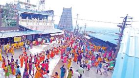 on-behalf-of-tirupati-tiruthani-gave-a-silk-robe-to-murugan