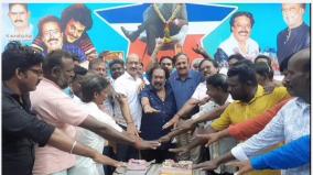 rajini-fans-celebrate-with-crackers-in-madurai