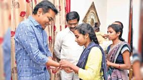 telangana-minister-praises-student-who-donated-rs-1-lakh-to-chief-minister-s-relief-fund