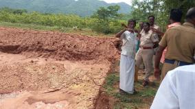 there-was-a-complaint-that-red-soil-was-looted-to-a-depth-of-20-feet-by-machines