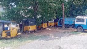 impounded-autos-parked-in-police-grounds-in-kanchipuram