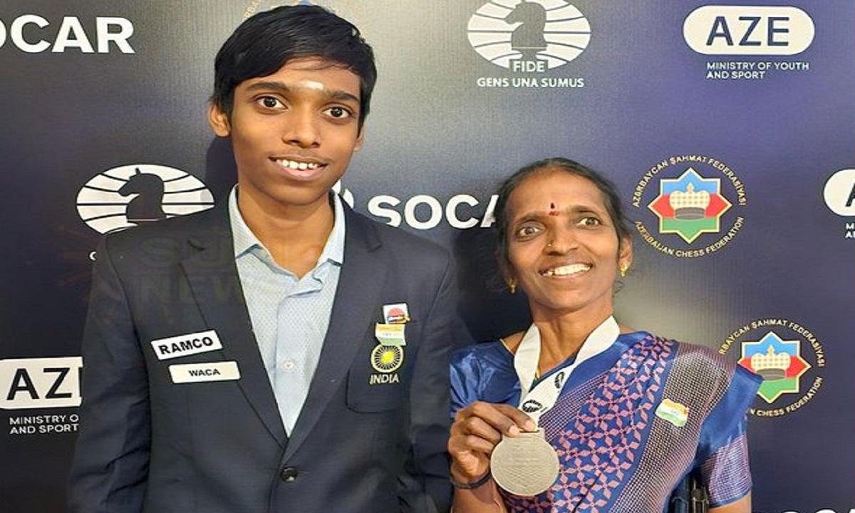 “I am happy that my son has been selected for Candidates series” – Pragnananda’s mother Nagalakshmi