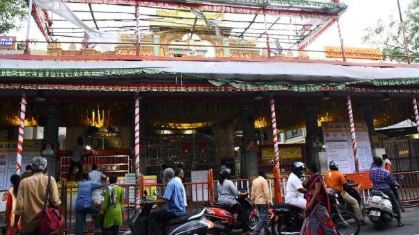 Traffic diversion in Mylapore Saibaba Temple area