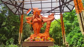 inauguration-of-renovated-bharat-mata-statue-at-puducherry-botanical-garden