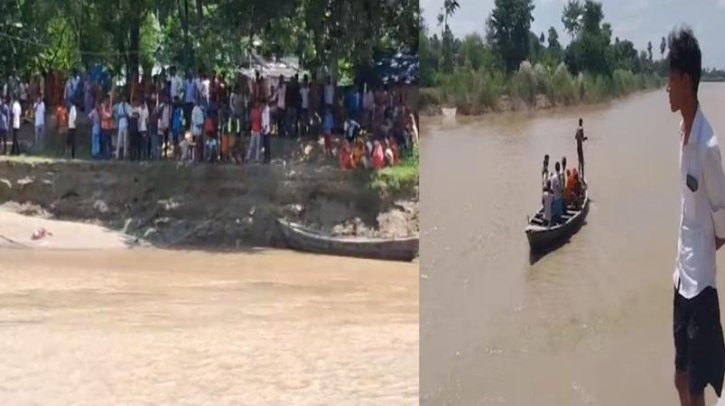 பள்ளி சென்ற போது படகு கவிழ்ந்ததில் பிஹார் மாநிலத்தில் 18 குழந்தைகள் மாயம் | 18 children lost in Bihar when boat capsized while going to school