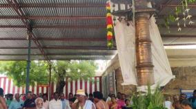 puratasi-perundruvizha-begins-with-flag-hosting-at-the-perumal-temple-on-tallakulam-madurai