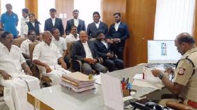 defamation-of-cm-dmk-district-secretaries-complain-to-dharampuri-sp