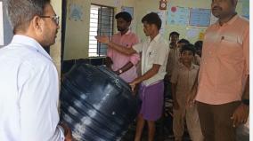 enquiry-on-bad-smell-in-dharmapuri-school-water-tank