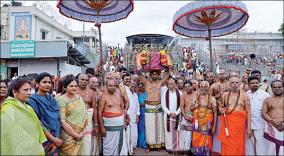 garudasevai-in-tirupati-today-flower-wreath-of-andal-reached-tirumala