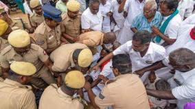 farmers-who-tried-to-protest-in-thanjavur-district-collectorate-arrested