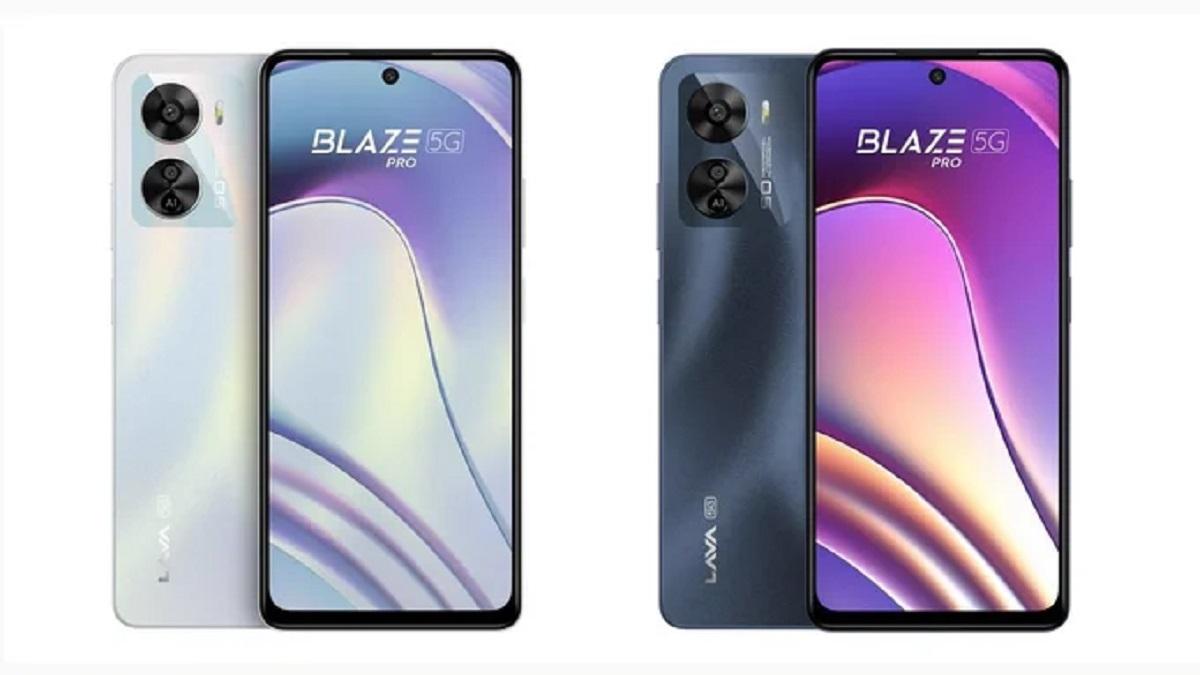  லாவா பிளேஸ் புரோ 5ஜி இந்தியாவில் அறிமுகம்: விலை, சிறப்பு அம்சங்கள் | lava blaze pro 5g smartphone launched in india price specifications