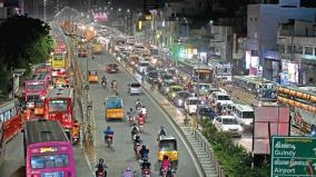 100-feet-road-jammed-with-traffic-in-chennai