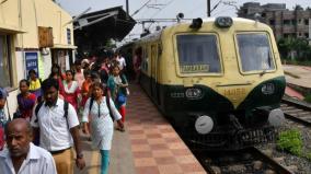 unannounced-stoppage-of-electric-train-services-on-chennai-beach-tambaram-route