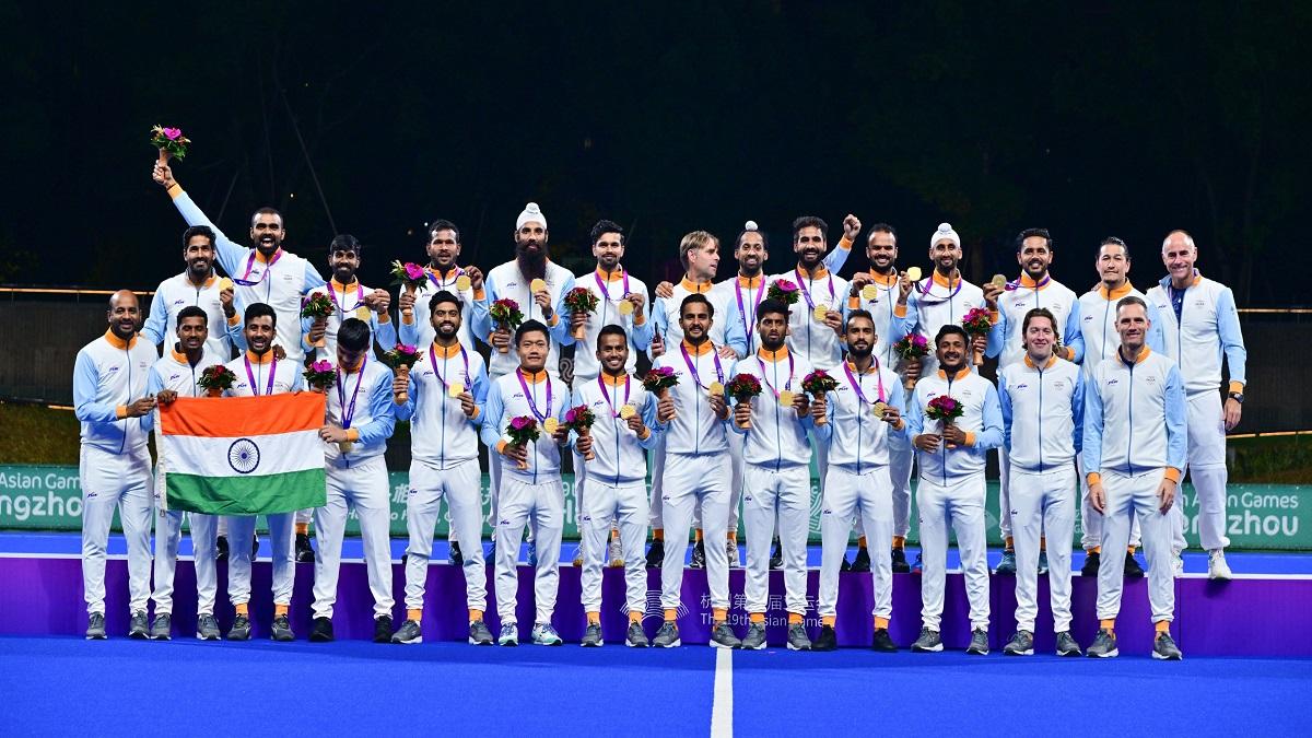 Asian Games 2023 |  India win gold in hockey: First time to win 100 medals