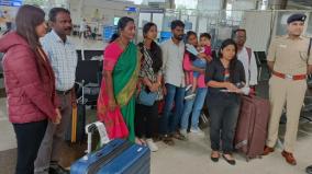 israel-university-research-scholars-from-tamilnadu-reached-madurai-airport