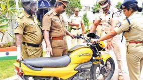 police-bike-equipped-with-siren-blinker-light-will-patrol-soon-for-the-safety-of-puducherry-tourists