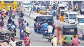 traffic-jam-issue-in-villupuram-city