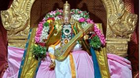 tiruparangundram-murugan-temple-saraswati-decoration-instead-of-shiva-puja-devotees-confused