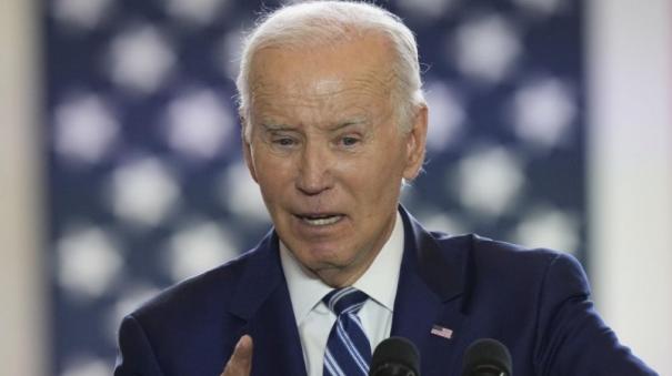 us president joe Biden Says Hamas Hiding Behind Palestinian Civilians