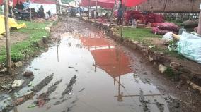 incessant-rains-have-turned-muddy-and-murky-affecting-sales