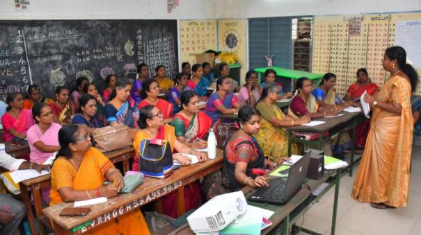 Skill training for Tamil teachers