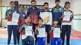 kick-boxing-championship-madurai-students-won-2-gold-2-silver-5-bronze