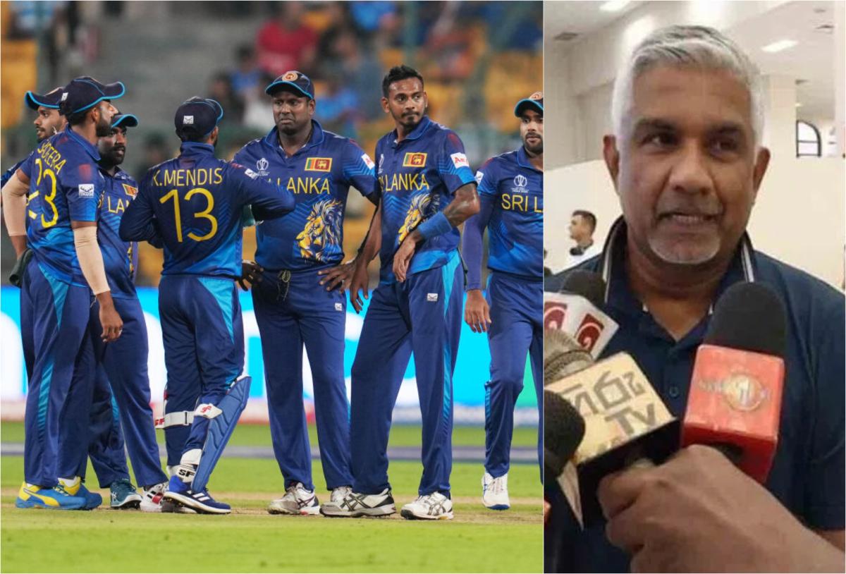 “வெளியில் நடந்த சதியே காரணம்” – இலங்கை தோல்வி குறித்து தேர்வுக் குழு தலைவர் | Sri Lanka team returns home, chief selector blames external conspiracy for poor World Cup show