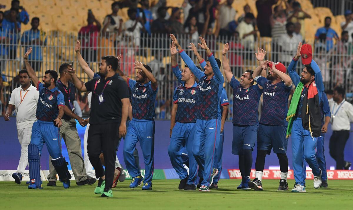 Thank you Afghanistan  Farewell Afghanistan Team @ ODI WC 2023