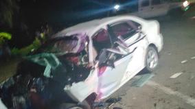 four-killed-as-car-rams-tree-in-sathyamangalam