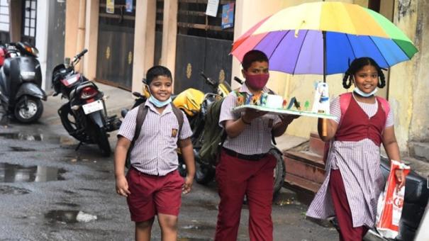 Rain Holiday declared for 7 districts in TN