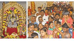 devotees-gather-at-salem-kottai-mariamman-temple-for-worship