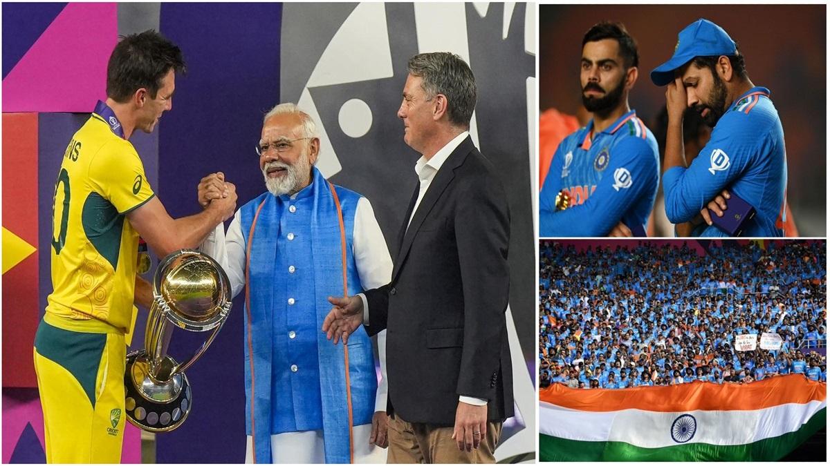 மைதான ‘அமைதி’ முதல் பிரதமர் மோடி வருகை வரை: இந்தியா vs ஆஸி. இறுதிக் களத்தின் டாப் 10 ‘சம்பவங்கள்’! | From stadium silence to PM Modi s visit Top 10 World Cup final moments