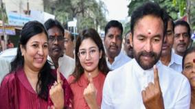 telangana-elections-2023-polling-underway-brs-s-kavitha-state-bjp-chief-among-early-voters