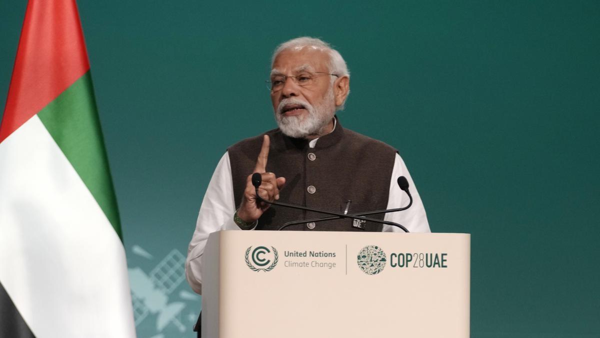 UN  Narendra Modi was the only leader invited to the podium at the House Climate Conference