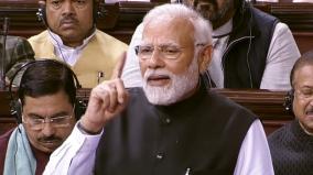 prime-minister-modi-received-warm-welcome-in-rajya-sabha