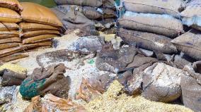 damaged-goods-in-ration-shops-due-to-cyclone