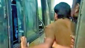 2-private-buses-went-at-high-speed-in-tiruvannamalai