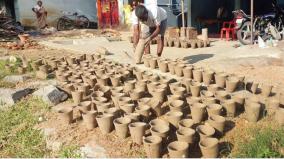 clay-tank-making-works-are-affected-in-krishnagiri