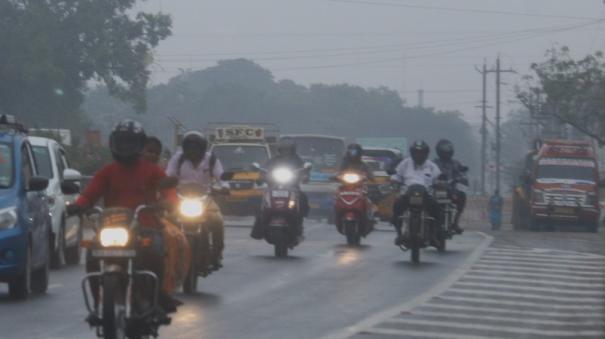 Madurai turned into a cold region due to drizzle