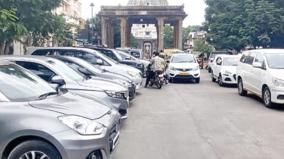 mada-veedhi-parking-issue-in-kanchipuram