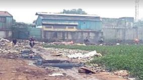 garbage-pile-on-one-side-sewage-drain-on-the-other-side-athipatttu-ayappakkam-people-suffer