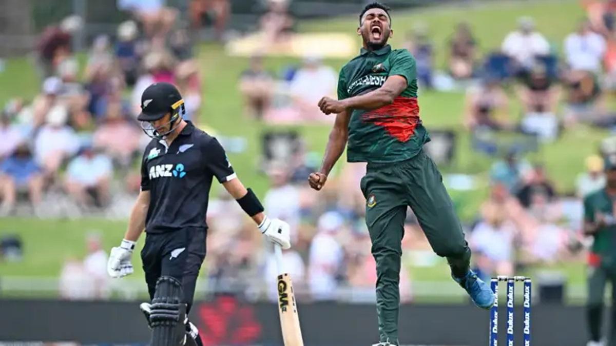 Bangladesh beat New Zealand for the first time in the Napier tournament, a record