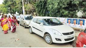 thiruvannamalai-is-jammed-with-vehicles-of-devotees