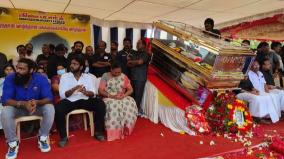 clebrities-politiicians-public-throng-theevu-thidal-to-pay-homage-to-vijayakanth