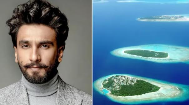 Ranveer Singh deletes post after he shares a picture of Maldives to promote Lakshadweep tourism