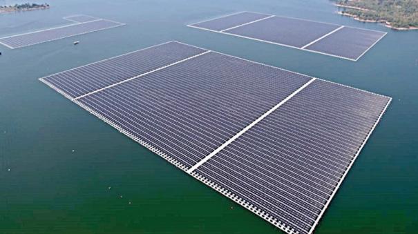 Rs 3950 crore floating solar power plant on river Narmada near Omkareshwar Dam