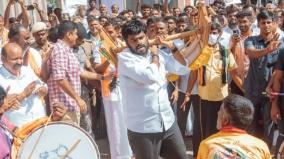 bjp-state-president-annamalai-kavadi-dance-krishnagiri